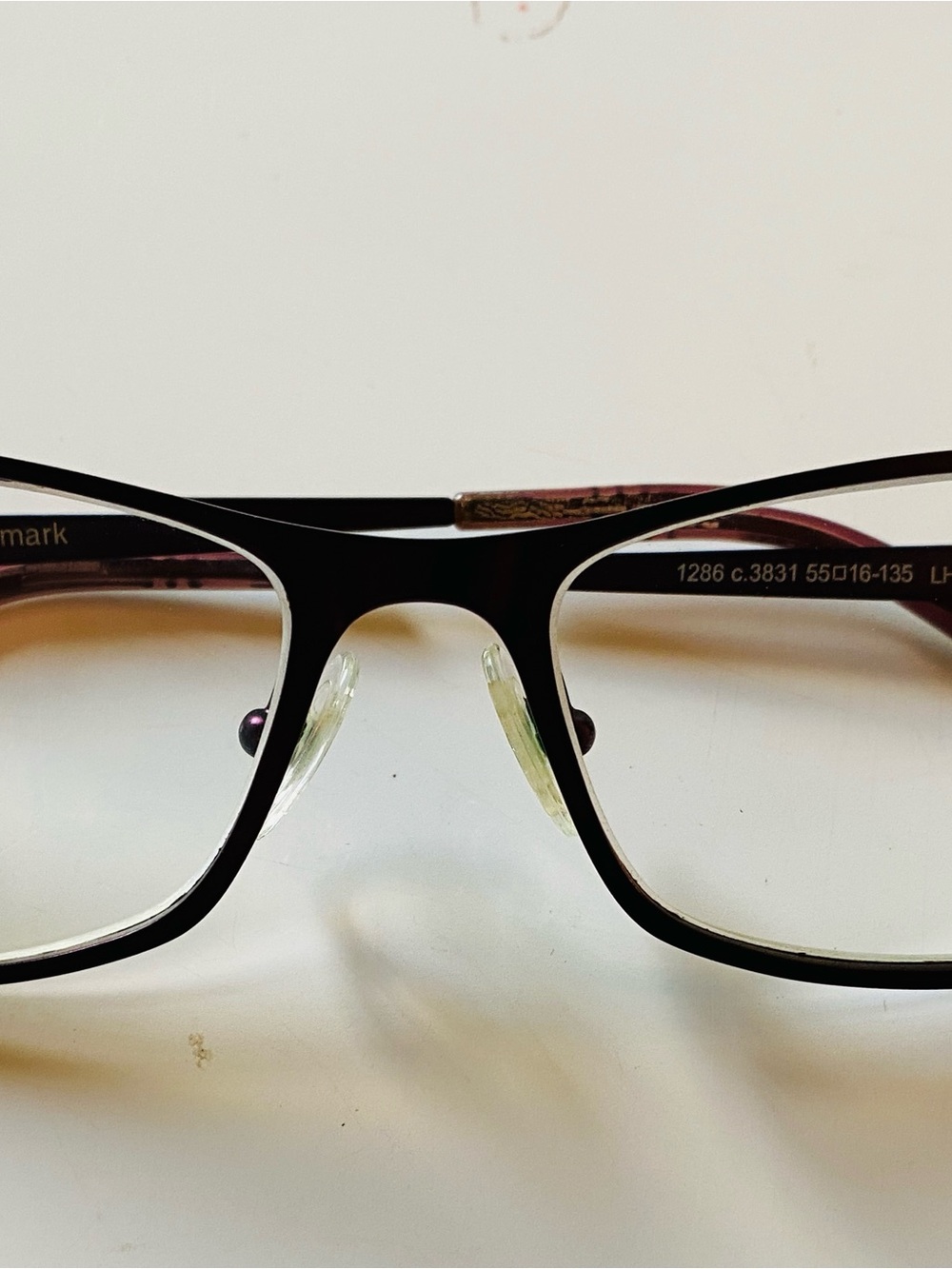 ProDesign Denmark women’s eyeglasses frame 1286 c3831 purple plum 55-16-135